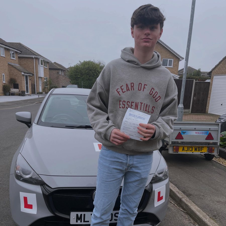 First-time pass — learner driver with Local Instructors in Cambridgeshire